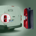 Lanterna Expert Jumpy Scudo 2017 2018 2019 2020 A 25 Novo Le Esquerdo/motorista Vermelho