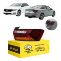 Lanterna Sinaleira Canto Jetta 2018 19 A 2026 Full Led Ld Direito/passageiro Vermelho