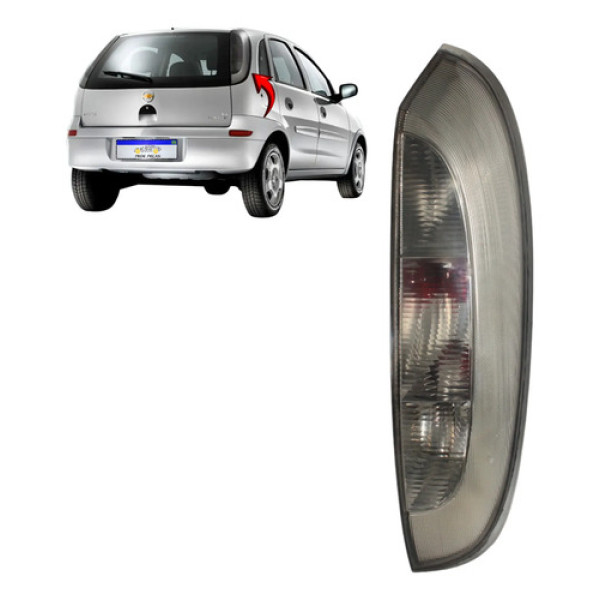 Lanterna Corsa Hatch 2004 2005 2006 2007 2008 A 2012 Fumê Ld Direito Cinza-escuro