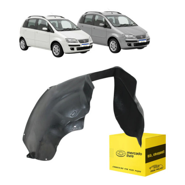 Parabarro Dianteiro Fiat Idea 2006 2007 2008 2009 2010 L.d