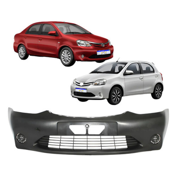 Parachoque Toyota Etios 2012 2013 2014 2015 2016 2017 Novo Preto