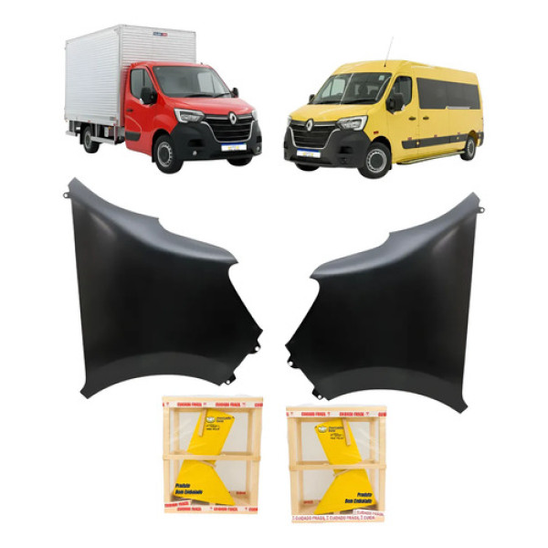 Paralama Renault Master 2023 2024 2025 2026 Par