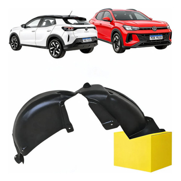 Parabarro Protetor Paralama Traseiro Vw Tera 2025 26 27 Ld