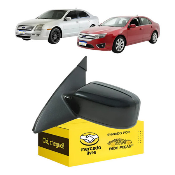 Retrovisor Ford Fusion 2007 08 09 10 2011 2012 Esquerdo
