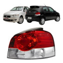 Lanterna Esquerda Fiat Palio 2008 A 2011 Bicolor Sem Friso Esquerdo/motorista Esquerdo