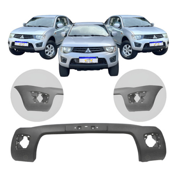 Parachoque  Mitsubishi L200 Triton Gls 2012 A 2016 S/moldura