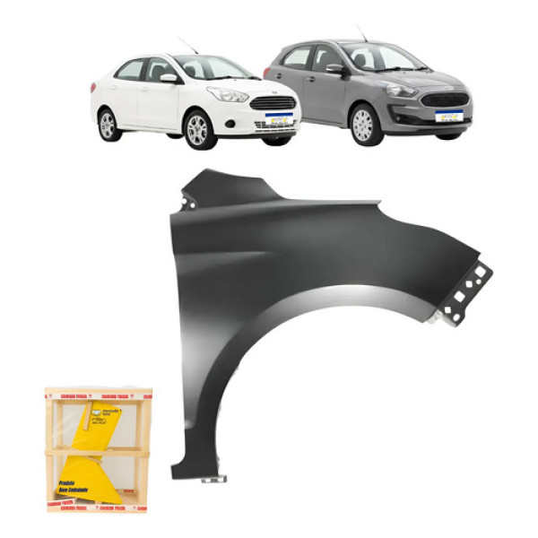 Paralama Ford Ka Hatch Sedan 2014 A 2021 Novo Ld