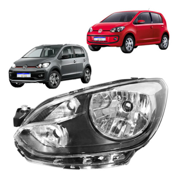 Farol Volkswagen Up 2014 2015 2016 2017 Le Novo Esquerdo/motorista