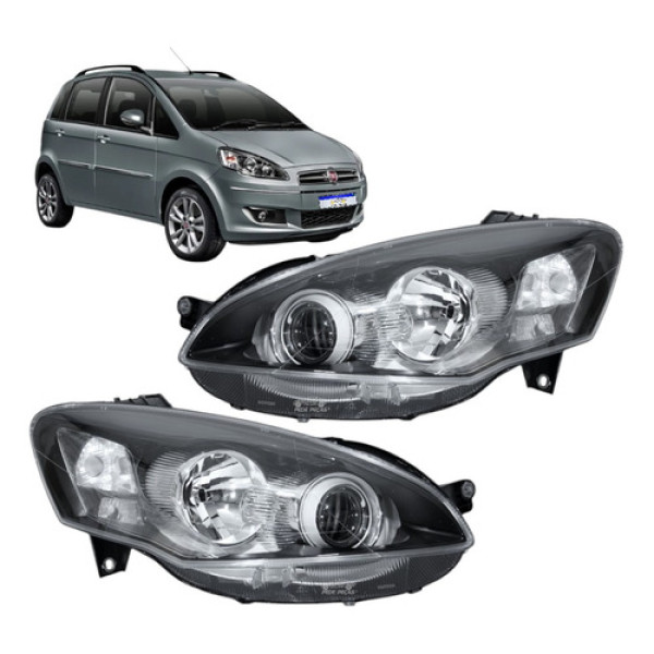 Par Farol Fiat Idea 2010 2011 2012 2013 2014 2015 2016 Novo Ambos Lados