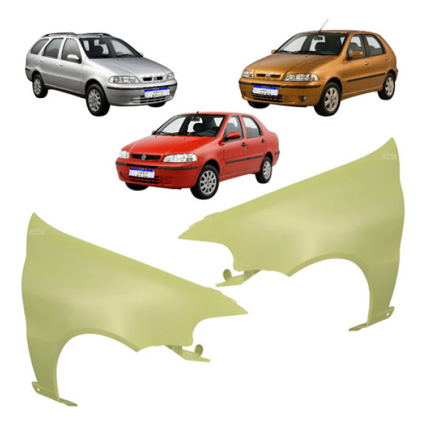 Paralama Fiat Palio Siena G2 Fire 2001 2002 2003 2004 A 2007