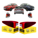 Par Lanterna Traseira Canto Hb20s 2023 2024 2025 2026 C/led Ambos Lados Vermelho