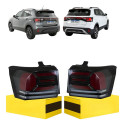 Par Lanterna Traseira Vw T-cross 2025 2026 2027 Com Led Nova Ambos Lados Vermelho