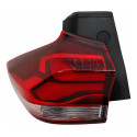 Par Sinaleira Canto Tampa Gm Tracker 2020 21 A 2025 C/led Le Esquerdo/motorista Vermelho Cristal