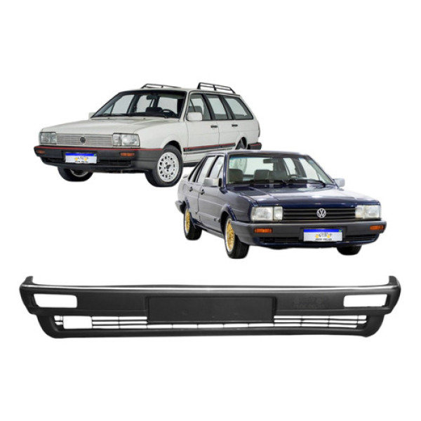 Parachoque Volkswagen Santana Gls Cl 1985 1986 A 1991 Novo Preto
