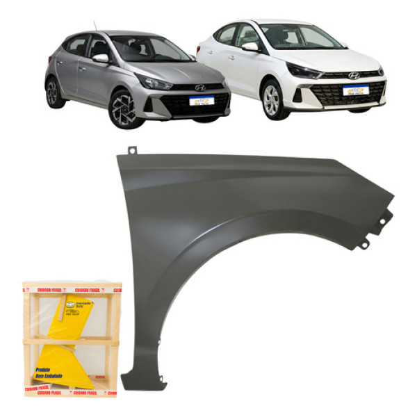 Paralama Hb20 Sedan Hatch 2023 2024 2025 2026 Novo L.d