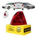 Lanterna Traseira Peugeot 307 Sedan 2007 08 09 10 11 2012 Le Esquerdo/motorista Vermelho
