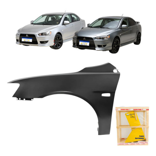 Paralama Lancer 2011 2012 2013 2014 A 2019 Esquerdo Novo