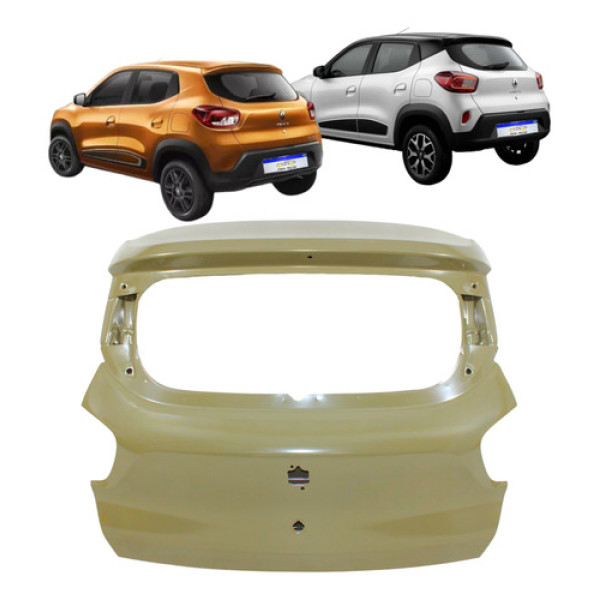Tampa Traseira Renault Kwid 2017 2018 2019 2020 2021 2022 23 Cinza