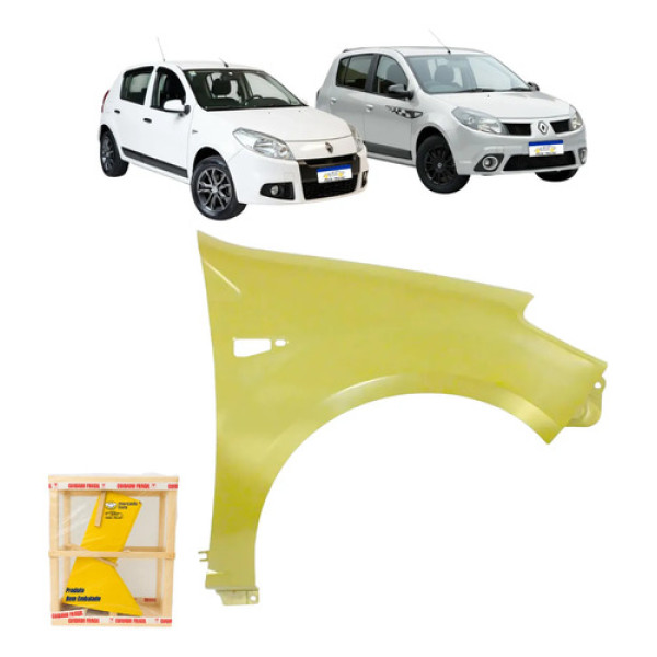 Paralama Sandero 2007 2008 2009 2010 2011 2012 2013 2014 