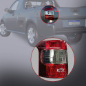 Lanterna Chevrolet Montana 2011 2012 2013 2014 A 21 Fume Le Esquerdo/motorista Vermelho/fumê