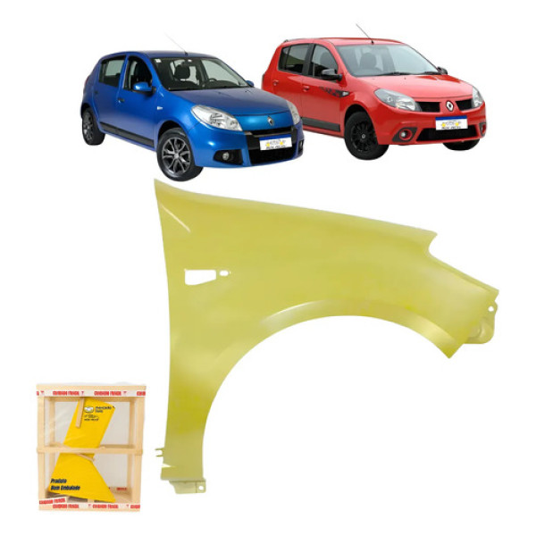Paralama Renault Sandero 2007 2008 2009 2010 2011 2012 A 14