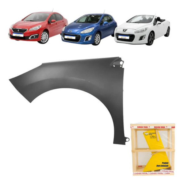 Paralama Peugeot 308/408 2013 14 15 16 17 18 19 Le