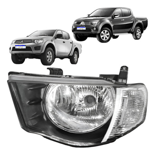 Farol Mitsubishi L200 Triton 2008 2009 2010 2011 A 2017 Le Esquerdo