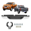 Parachoque Traseiro Nissan Frontier 2017 A 2022 Com Pisante