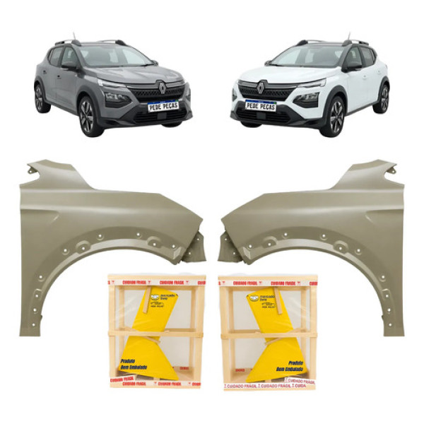 Paralama Renault Kardian 2024 25 2026 Par