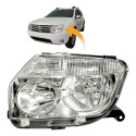  Par Farol Renault Duster 2012 2013 2014 2015 Cromado Direito