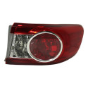Lanterna Traseira Canto Toyota Corolla 2012 13 2014 S/led Ld Direito/passageiro Vermelho Cristal