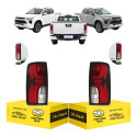 Par Lanternas Sinaleira Gm S10 Ltz Z71 2025 2026 C/led Nova Ambos Lados Fumê