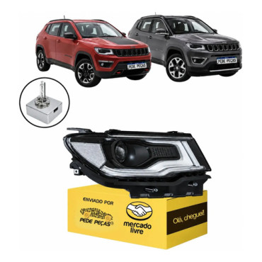 Farol Jeep Compass L...