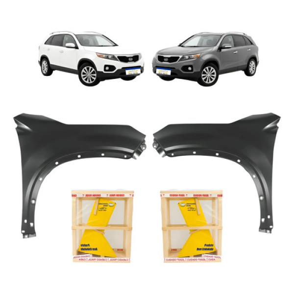 Par Paralama Kia Sorento 2010 2011 2012 2013 2014 2015