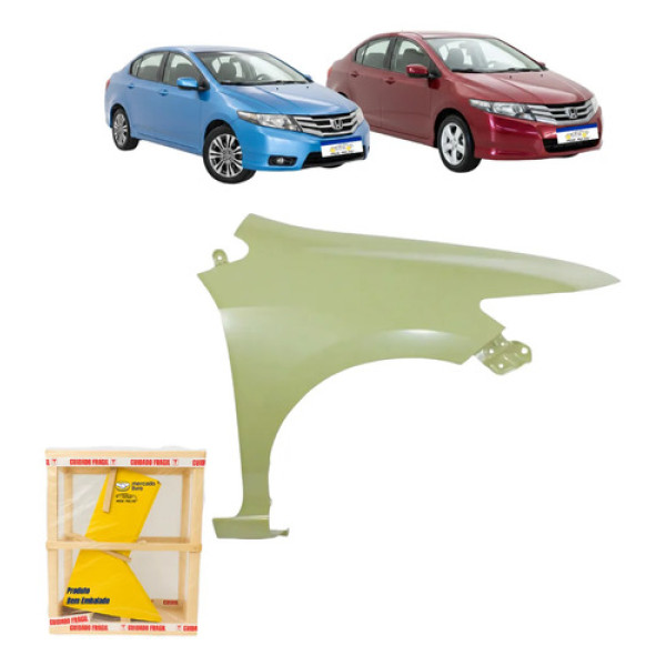 Paralama Honda City 2008 2011 A 2014 S/furo Tanque Ld