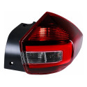 Par Lanterna Traseira Caoa Chery Tiggo 3x 2021 2022 2023 Direito/passageiro Vermelho/fumê