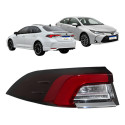 Lanterna Traseira Corolla 2020 A 2026 Canto C/led Le Esquerdo/motorista Vermelho