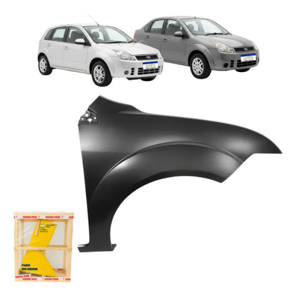 Paralama Ford Fiesta 2007 A 2010 Tail Novo Ld