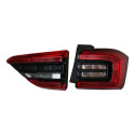 Kit Lanterna Chery Tiggo 5x 2023 2024 2025 2026 Canto/tampa Ambos Lados Vermelho