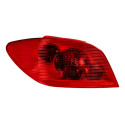 Lanterna Sinaleira Peugeot 307 2003 2004 2005 2006 Le Novo Esquerdo/motorista Vermelho