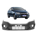 Parachoque Dianteiro Honda City 2018 2019 2020 Novo Preto