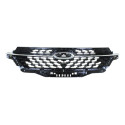 Grade Dianteira Chery Arrizo 6 2021 2022 Preto Com Friso Cromado Brilhante