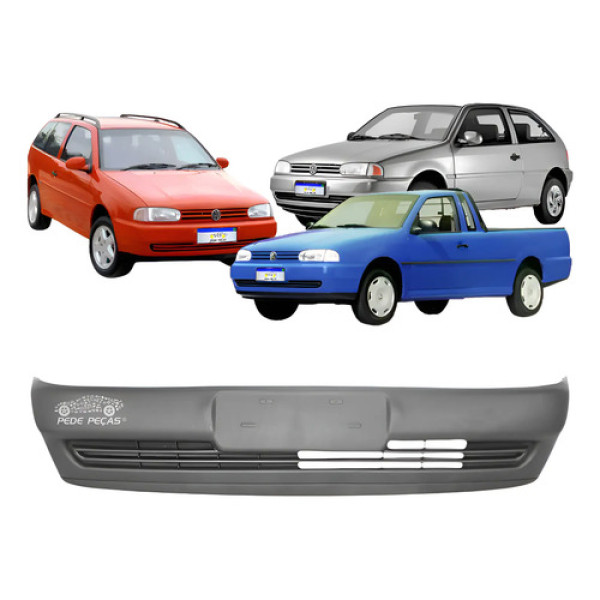 Parachoque Vw Gol Parati Saveiro 95 96 97 98 1999 2000 2001 Preto