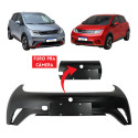 Parachoque Dianteiro Furo Camera Byd Dolphin 2023 2024 2025 Preto