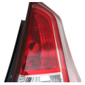 Lanterna Direita Renault Sandero 2012 A 2014 Borda Vermelha Direito/passageiro Vermelho
