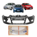 Parachoque Ford Focus 2014 2015 S Se Hatch Sedan Preto