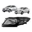 Par Onix Prisma Lt Ltz Joy Mascara Negra 2013 2014 A 2019 Ambos Lados