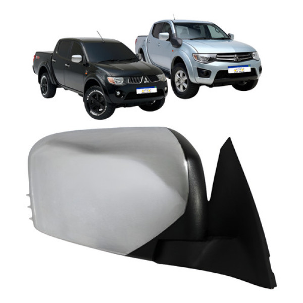 Retrovisor Direito Mitsubishi Triton 2009 A 2017 S/pisca Direito