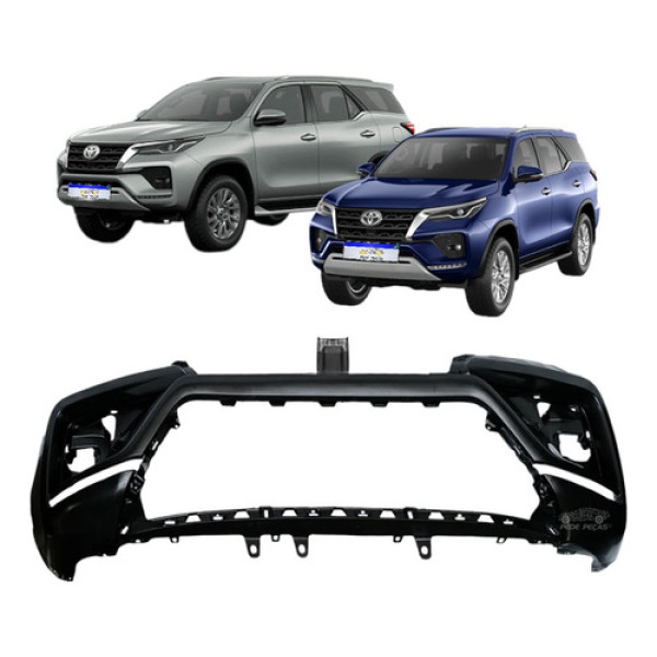 Parachoque Dianteiro Toyota Hilux Sw4 2021 2022 2023 2024 25 Preto