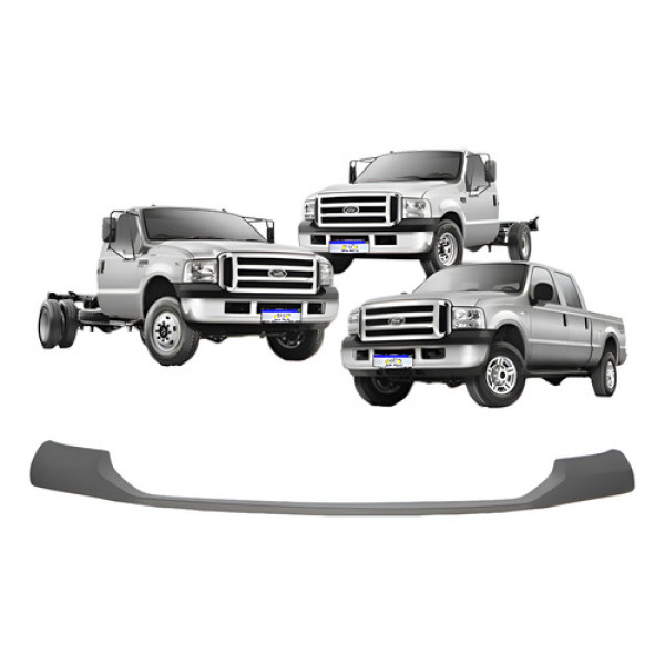 Spoiler Parachoque F250 F350 F4000 1999 2000 A 2019 Novo Cinza